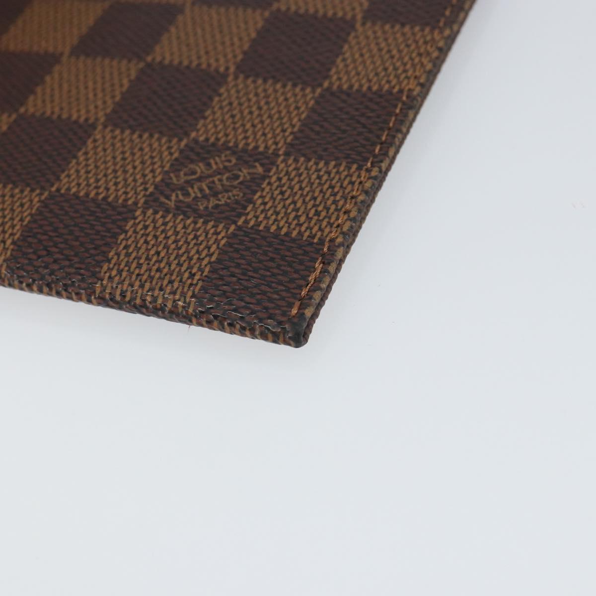 LOUIS VUITTON Damier Ebene Clifton Pouch N51149 LV Auth 163816
