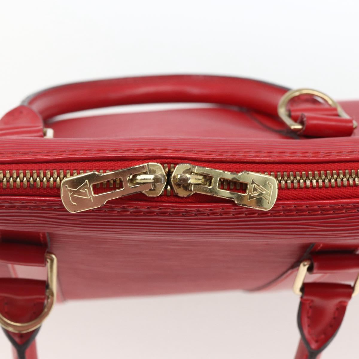 LOUIS VUITTON Epi Porte Documents Voyage Business Bag Red M54477 LV Auth 163817