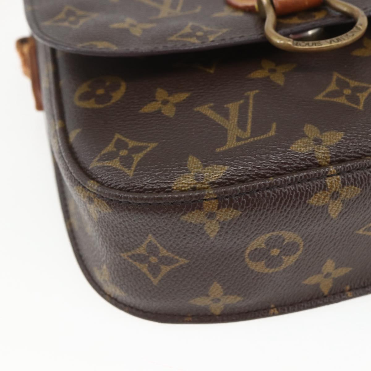 LOUIS VUITTON Monogram Saint Cloud MM Shoulder Bag M51243 LV Auth 163824