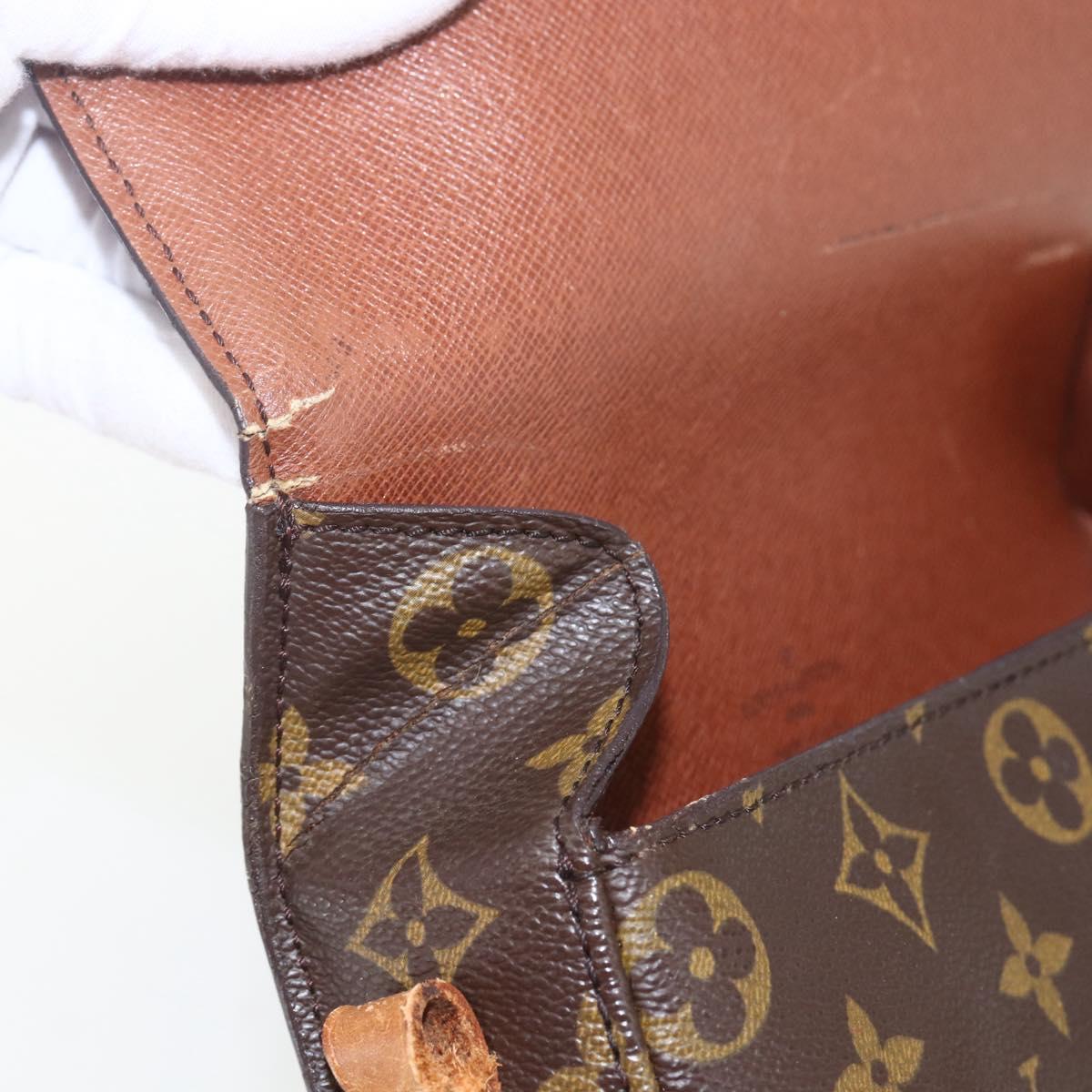 LOUIS VUITTON Monogram Saint Cloud MM Shoulder Bag M51243 LV Auth 163824