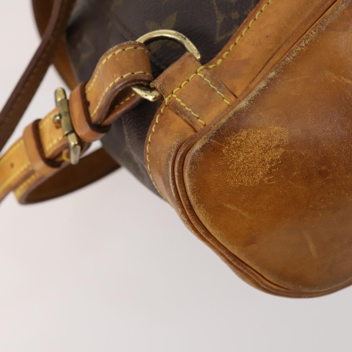 LOUIS VUITTON Monogram Montsouris PM Backpack M51137 LV Auth 163827