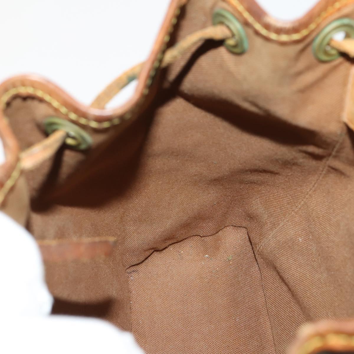 LOUIS VUITTON Monogram Montsouris PM Backpack M51137 LV Auth 163827