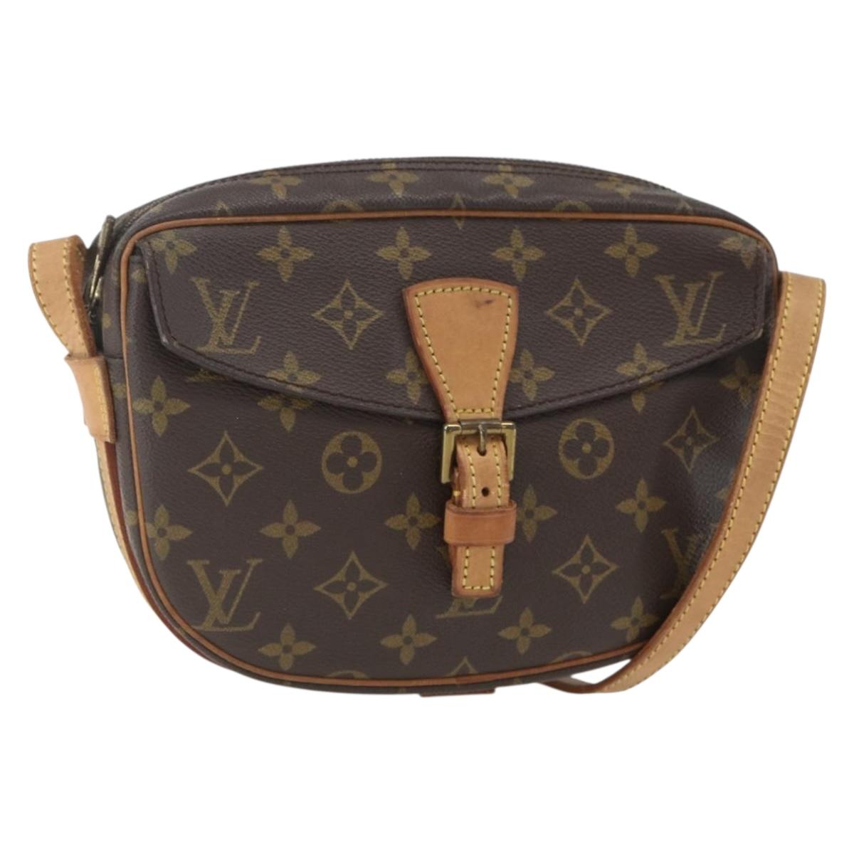 LOUIS VUITTON Monogram Jeune Fille MM Shoulder Bag M51226 LV Auth 163836