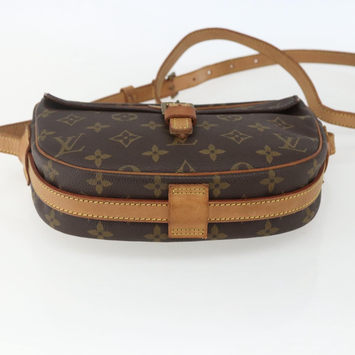 LOUIS VUITTON Monogram Jeune Fille MM Shoulder Bag M51226 LV Auth 163836