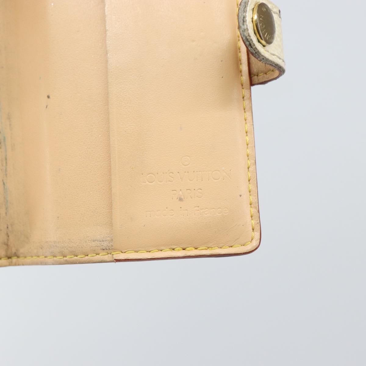 LOUIS VUITTON Monogram Multicolor Agenda Mini Cover White M92653 LV Auth 163859