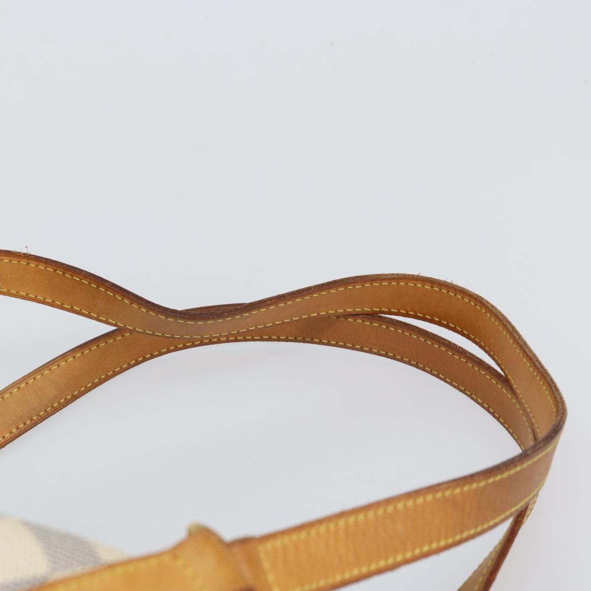LOUIS VUITTON Damier Azur Stresa PM Tote Bag M51188 LV Auth 163889A