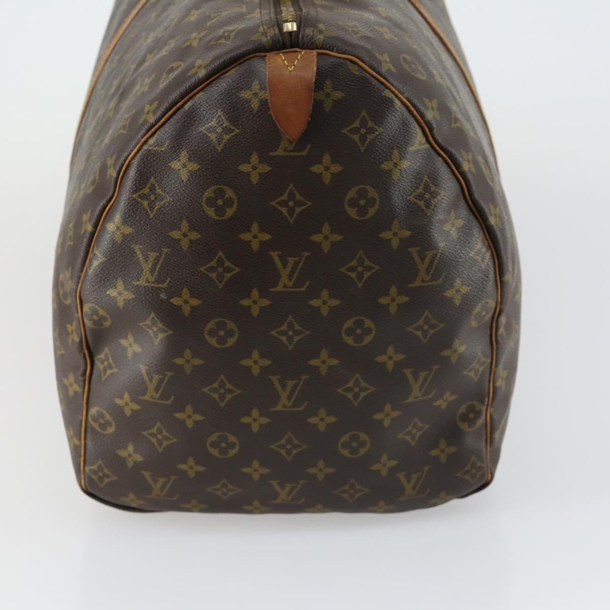 LOUIS VUITTON Monogram Keepall 60 Boston Bag M41422 LV Auth 163895