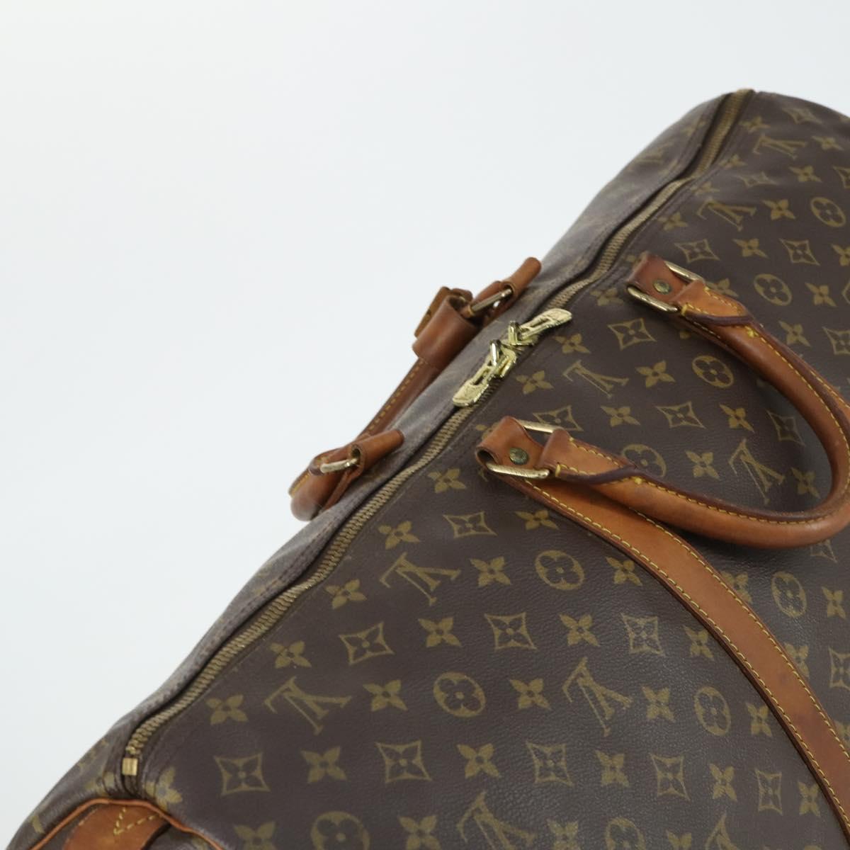 LOUIS VUITTON Monogram Keepall 60 Boston Bag M41422 LV Auth 163895