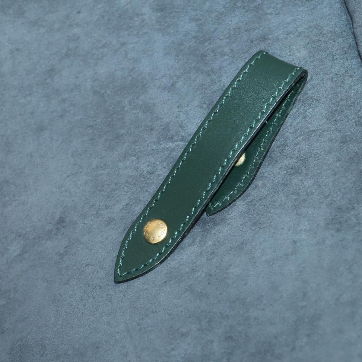 LOUIS VUITTON Taiga Elanga An Poche Boston Bag Acajou M30104 LV Auth 163911