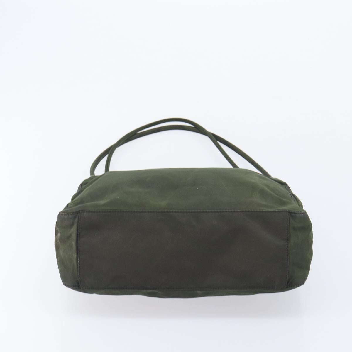PRADA Hand Bag Nylon 5 Set Khaki Auth 163940