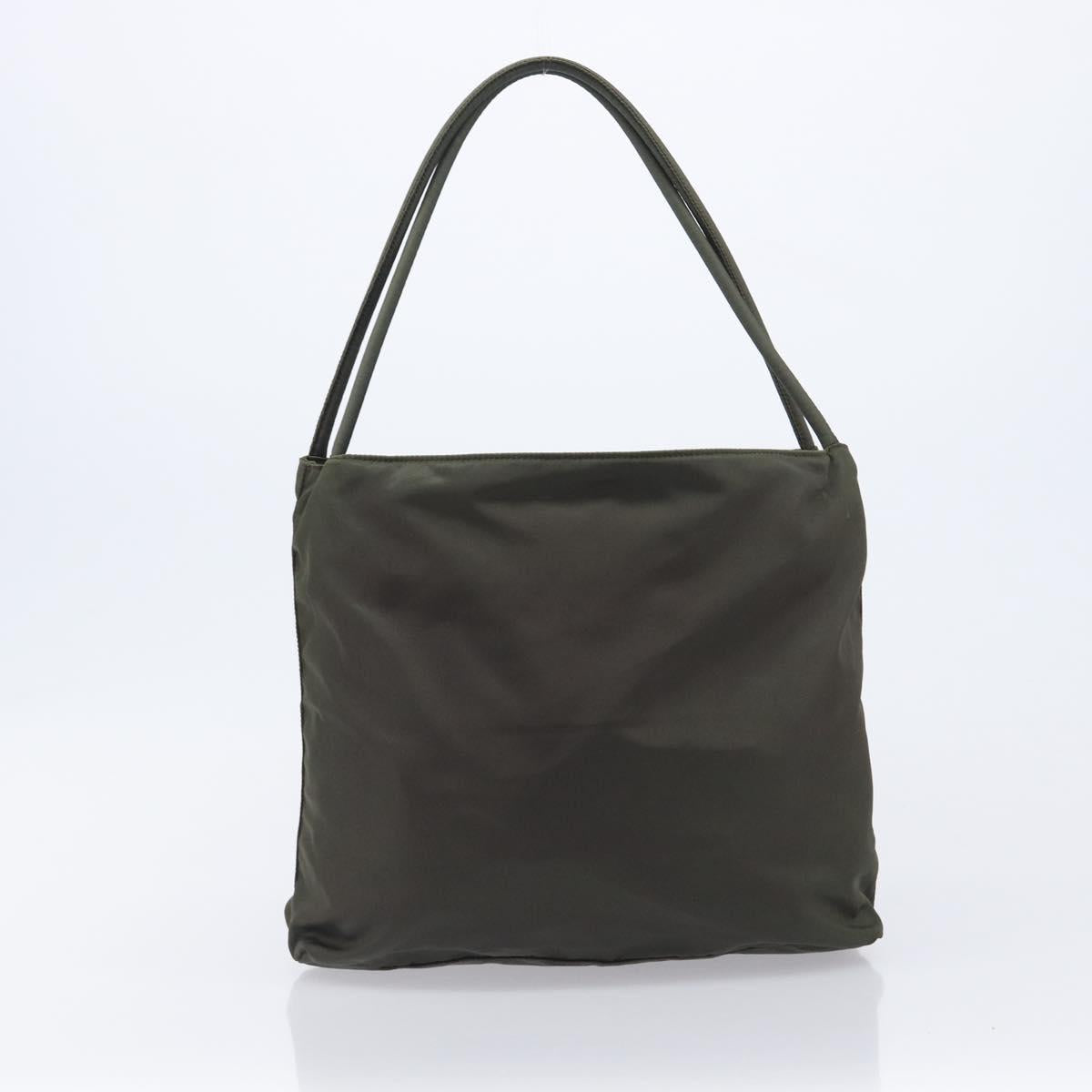 PRADA Hand Bag Nylon 5 Set Khaki Auth 163940