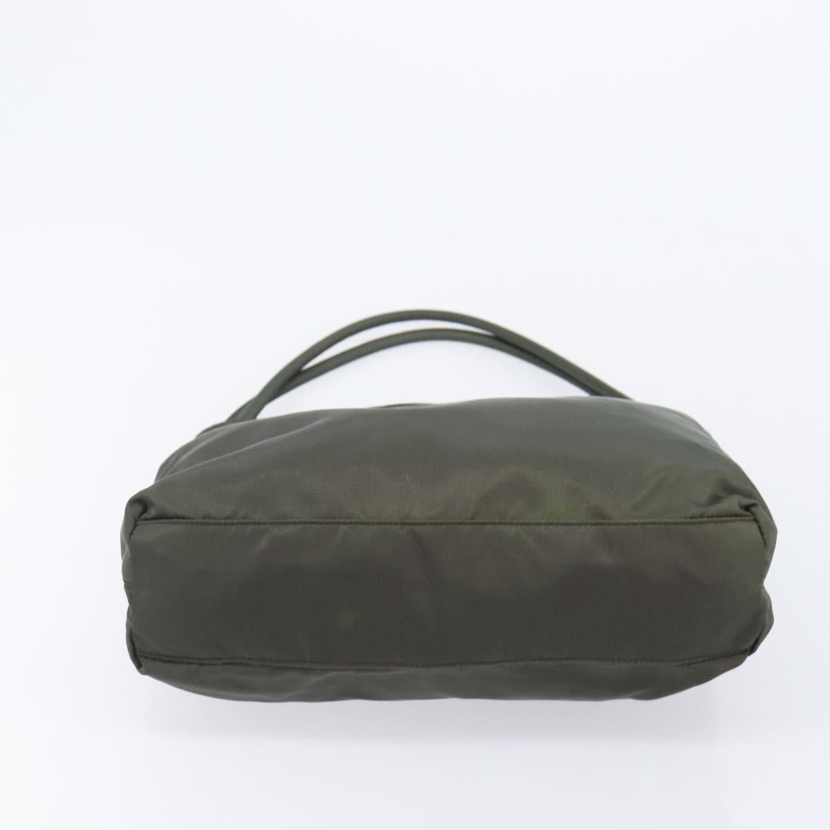 PRADA Hand Bag Nylon 5 Set Khaki Auth 163940