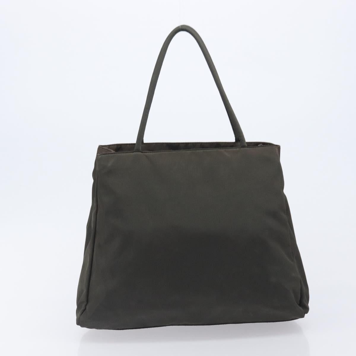 PRADA Hand Bag Nylon 5 Set Khaki Auth 163940