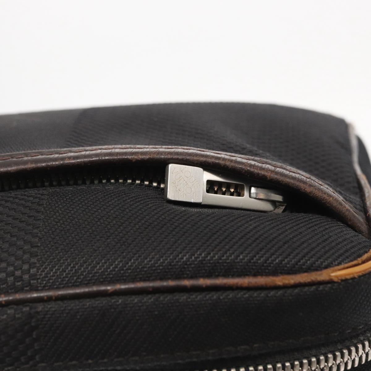 LOUIS VUITTON Damier Geant Acrobat Shoulder Bag Canvas Black M93620 Auth 163961