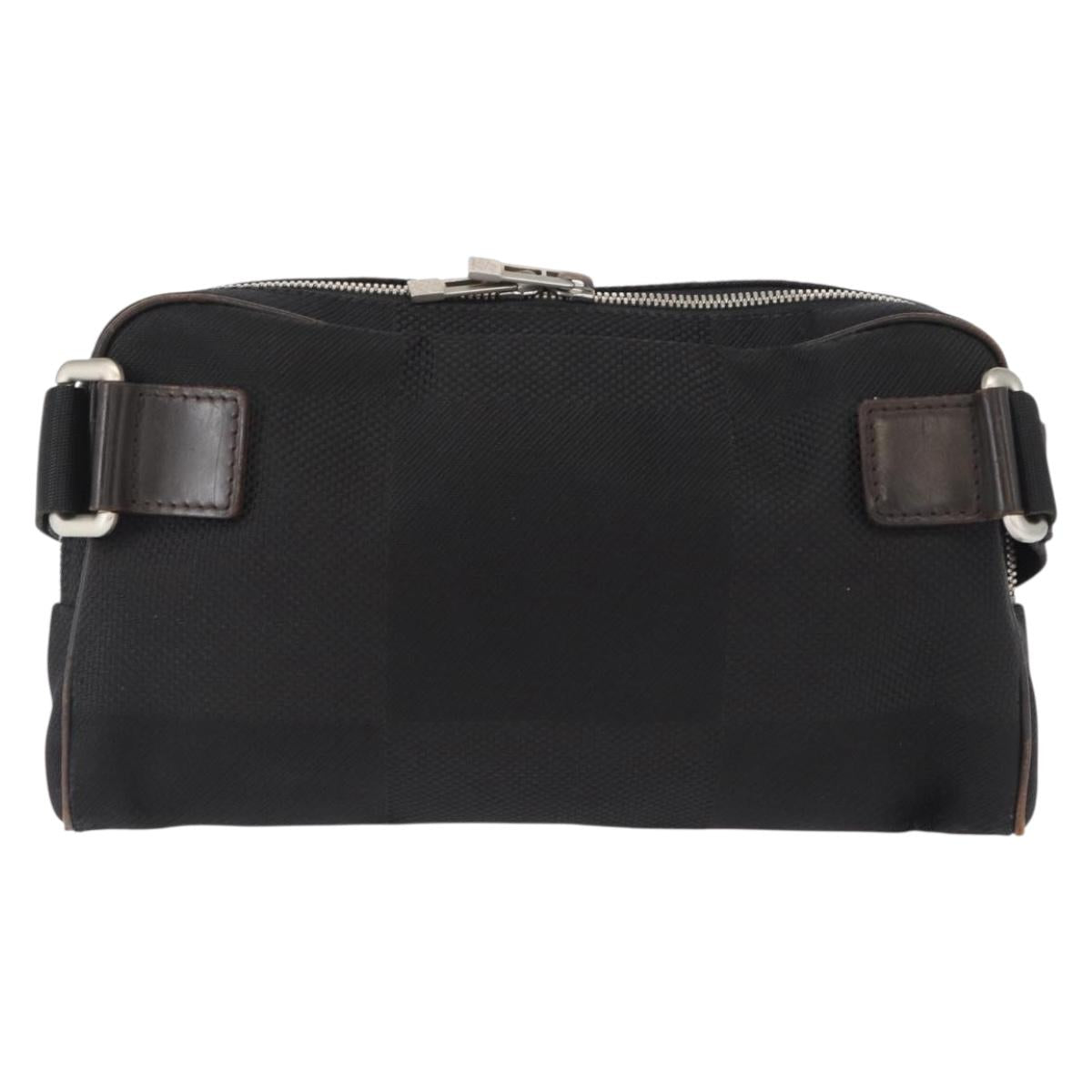 LOUIS VUITTON Damier Geant Acrobat Shoulder Bag Canvas Black M93620 Auth 163961