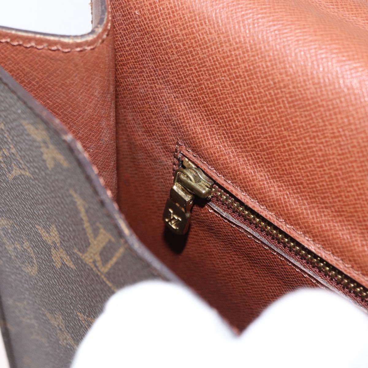 LOUIS VUITTON Monogram Porte Documents Bandouliere Bag M53338 LV Auth 163970