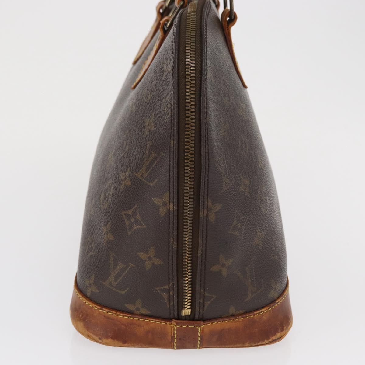 LOUIS VUITTON Monogram Alma Hand Bag M51130 LV Auth 163971