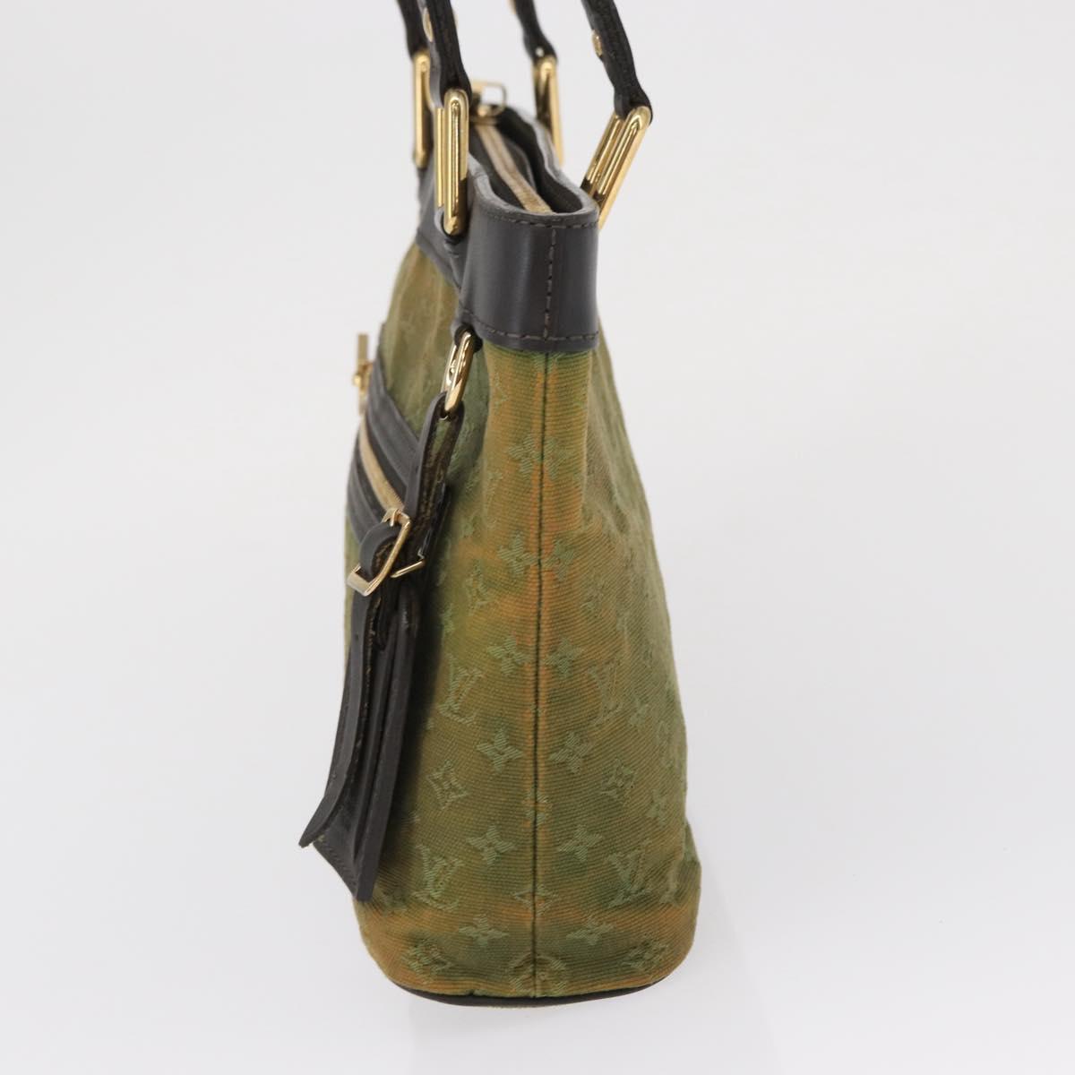 LOUIS VUITTON Monogram Mini Lucille PM Hand Bag TST Khaki M92682 LV Auth 163972