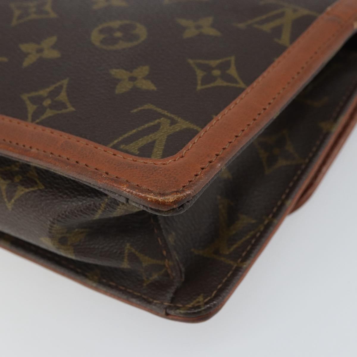 LOUIS VUITTON Monogram Pochette Dam GM Clutch Bag M51810 LV Auth 163988
