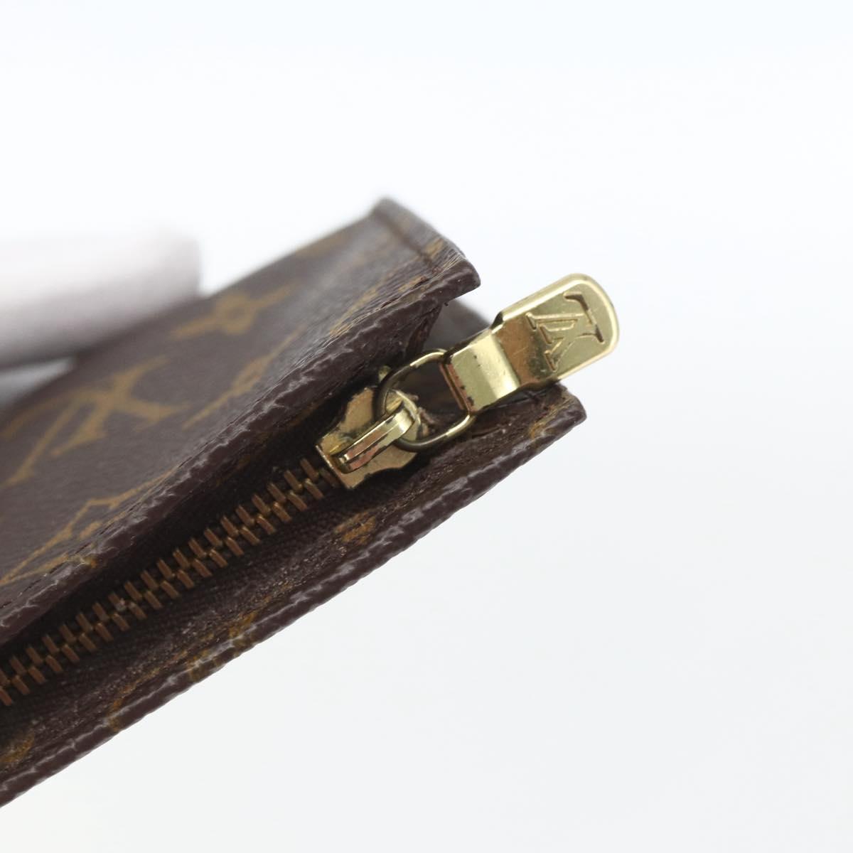 LOUIS VUITTON Monogram Bucket PM Accessory Pouch LV Auth 163996