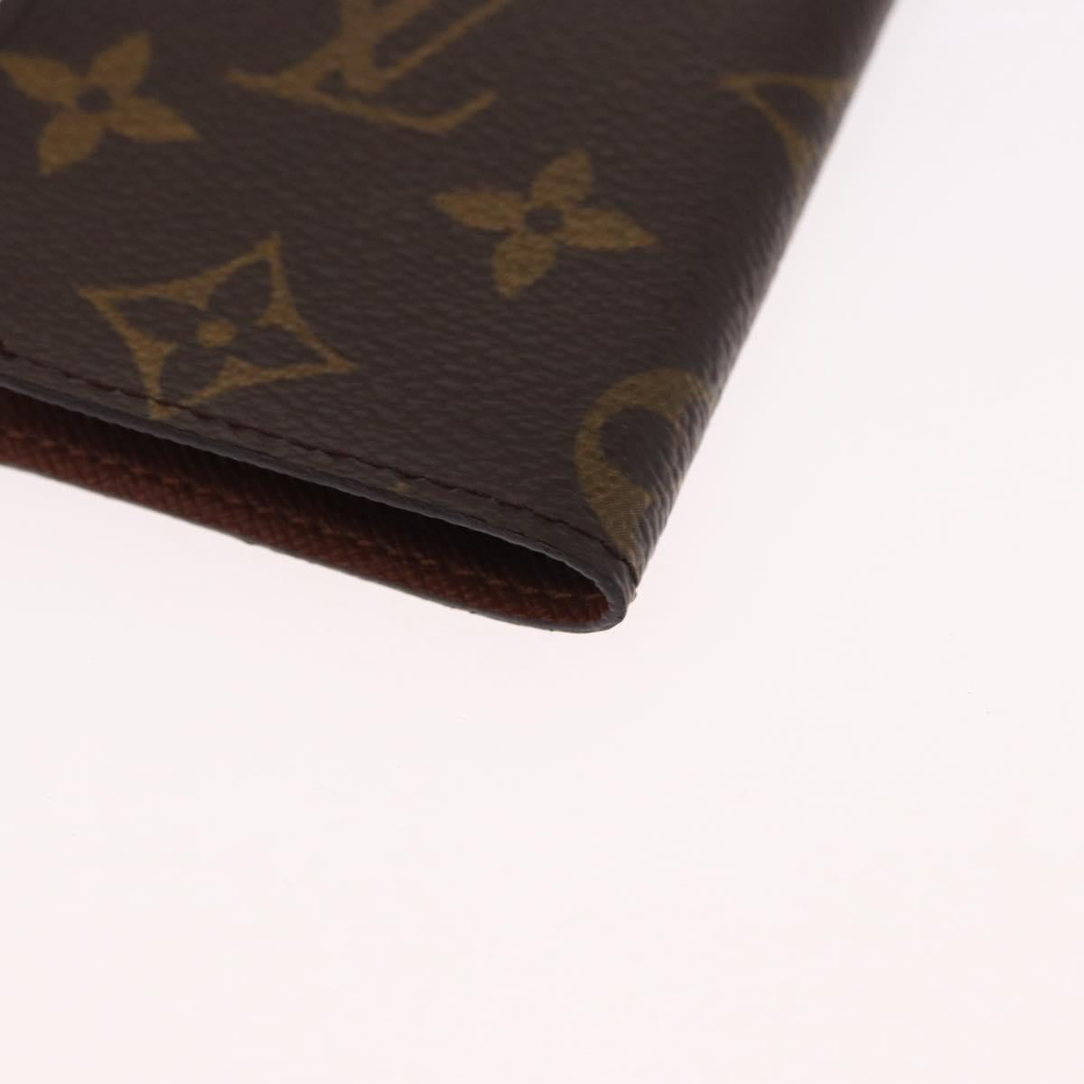 LOUIS VUITTON Monogram Porto Cartes Crdit Pression Card Case M60937 Auth 163997