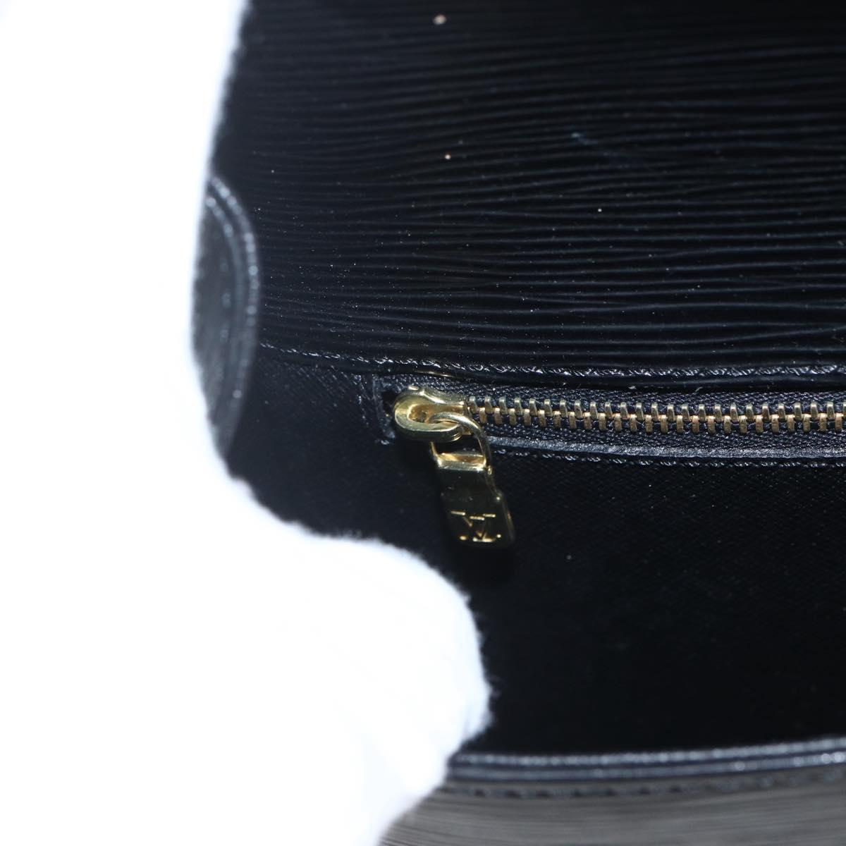 LOUIS VUITTON Epi Saint Cloud GM Shoulder Bag Black Noir M52192 LV Auth 164012