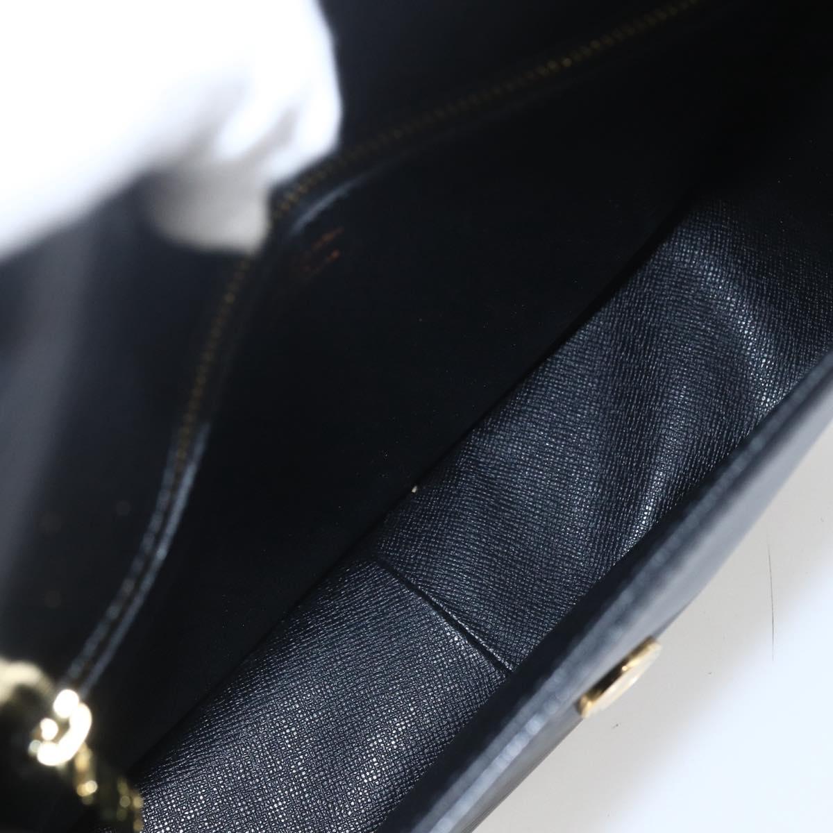 LOUIS VUITTON Epi Saint Cloud GM Shoulder Bag Black Noir M52192 LV Auth 164012