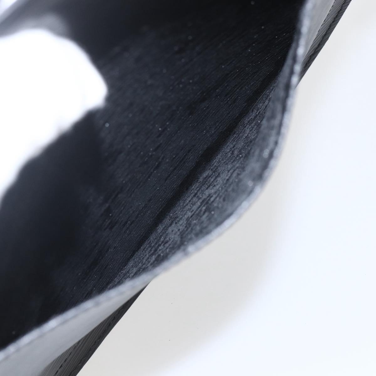 LOUIS VUITTON Epi Saint Cloud GM Shoulder Bag Black Noir M52192 LV Auth 164012