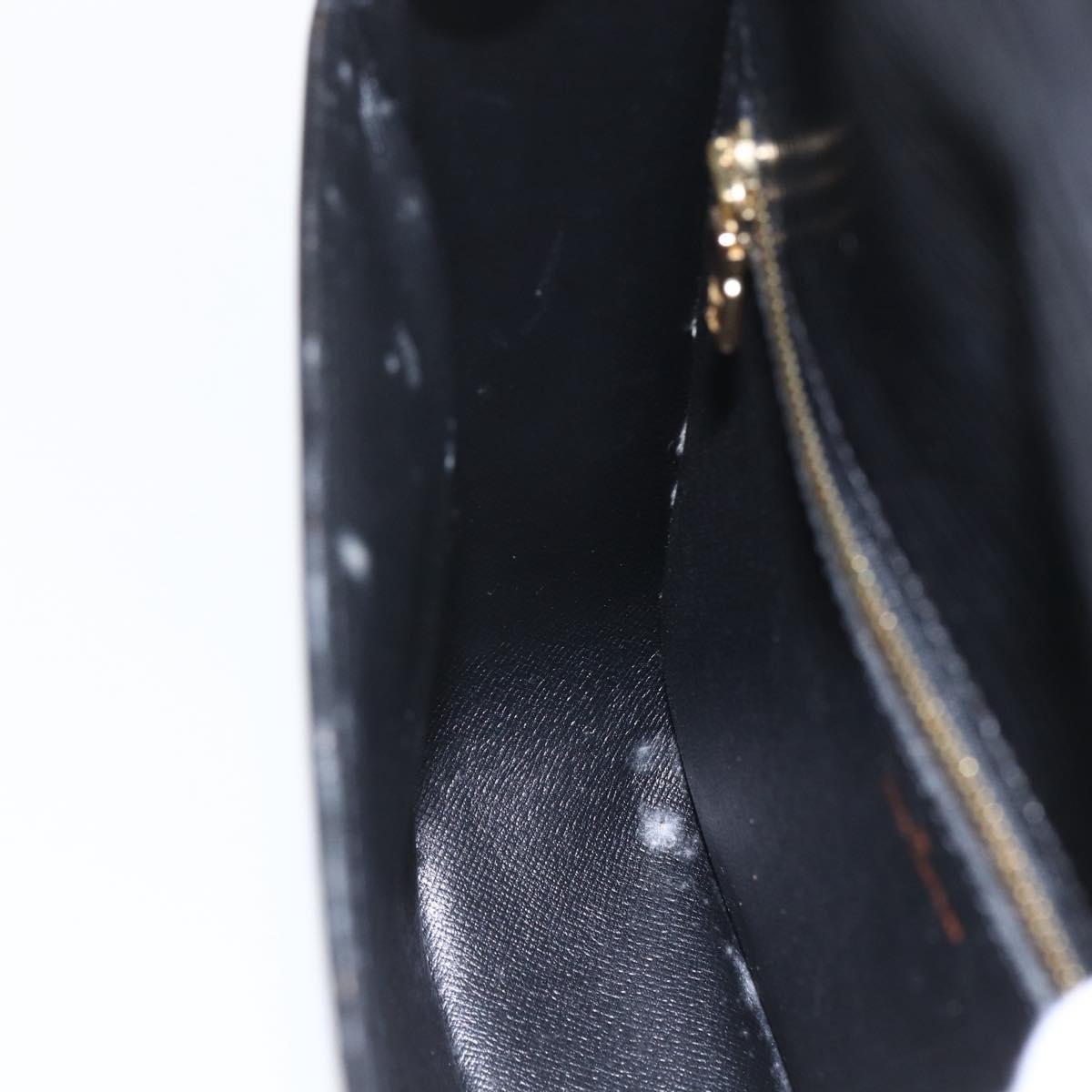 LOUIS VUITTON Epi Saint Cloud GM Shoulder Bag Black Noir M52192 LV Auth 164013A