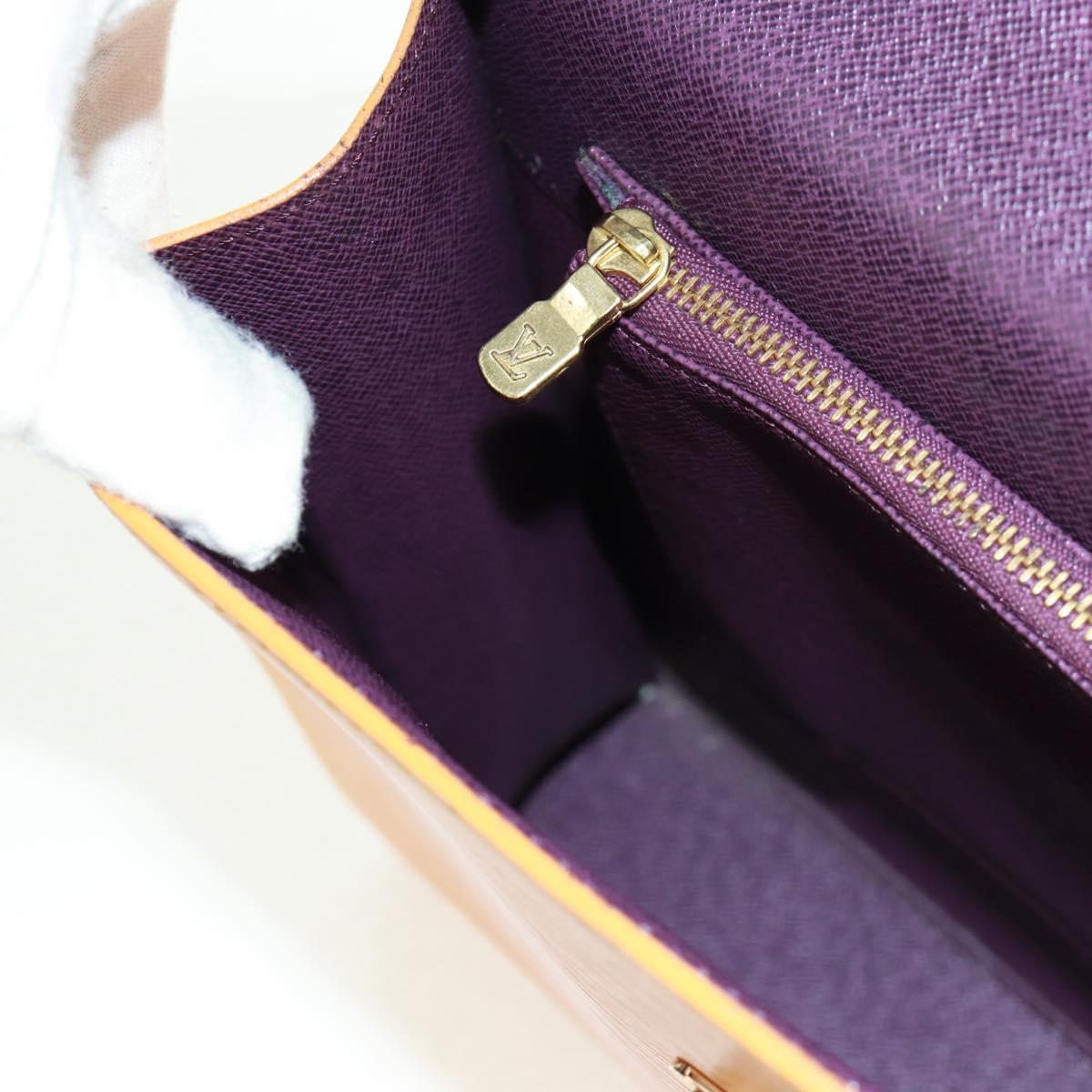 LOUIS VUITTON Epi Malesherbes Hand Bag Tassili Yellow Jonne M52379 Auth 164054A