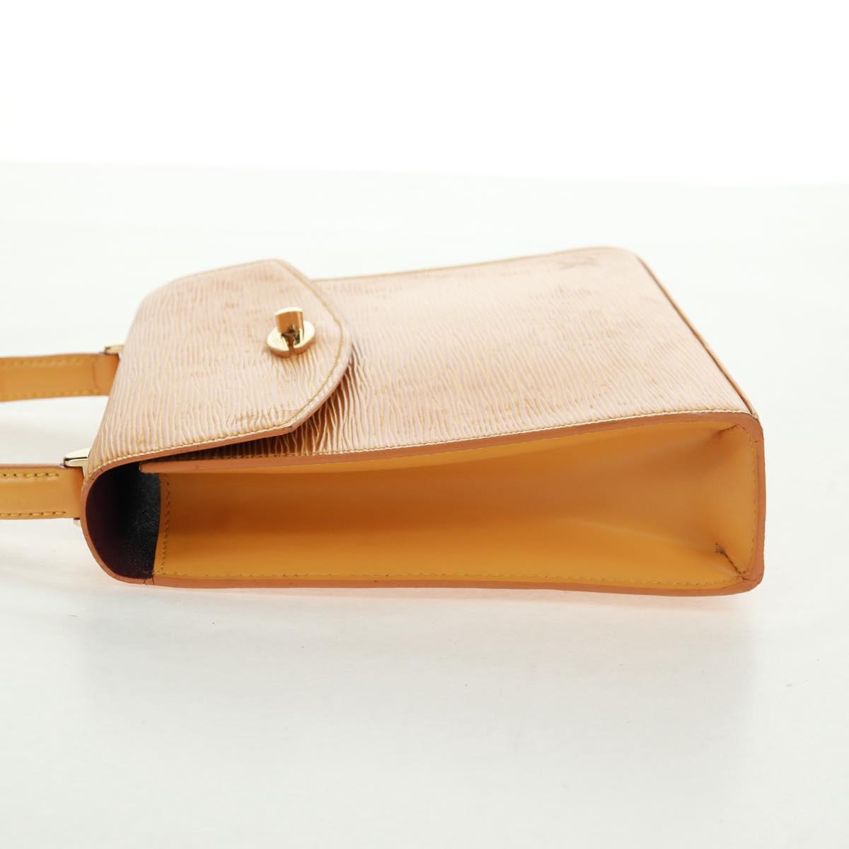 LOUIS VUITTON Epi Malesherbes Hand Bag Tassili Yellow Jonne M52379 Auth 164054A
