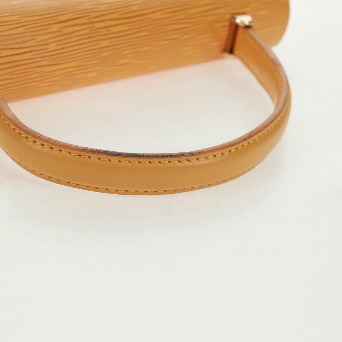 LOUIS VUITTON Epi Malesherbes Hand Bag Tassili Yellow Jonne M52379 Auth 164054A