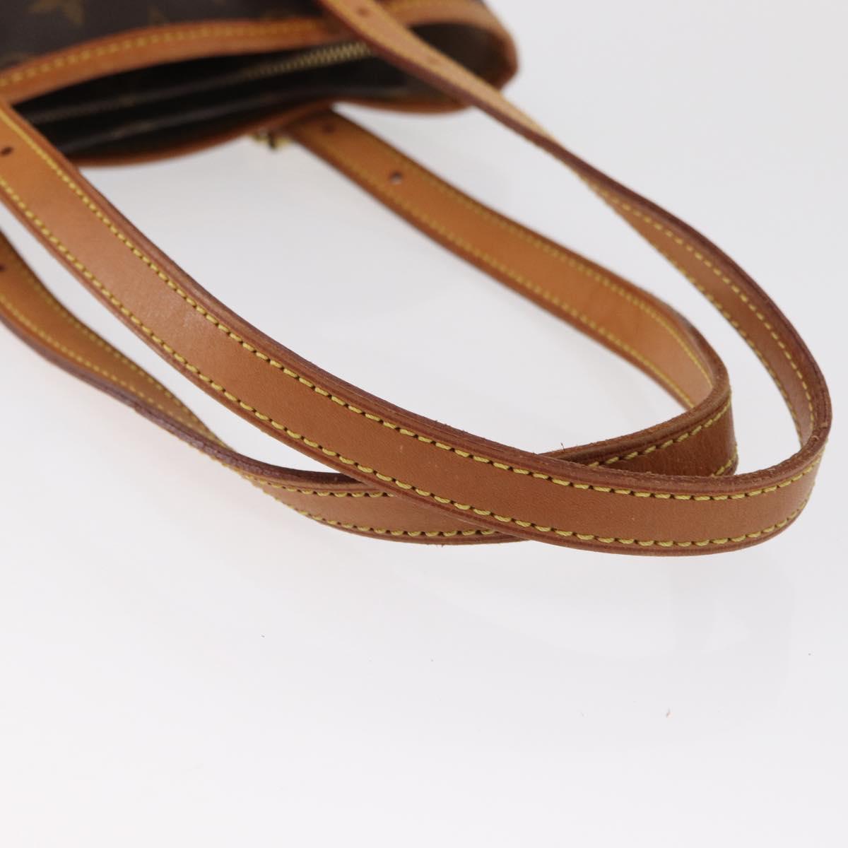 LOUIS VUITTON Monogram Bucket PM Shoulder Bag M42238 LV Auth 164057