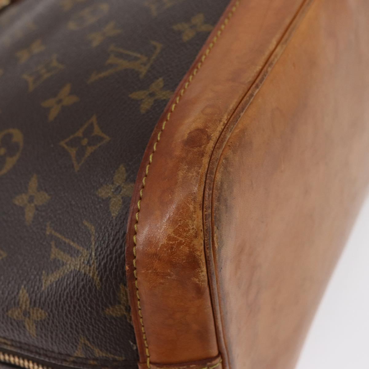 LOUIS VUITTON Monogram Alma Hand Bag M51130 LV Auth 164067