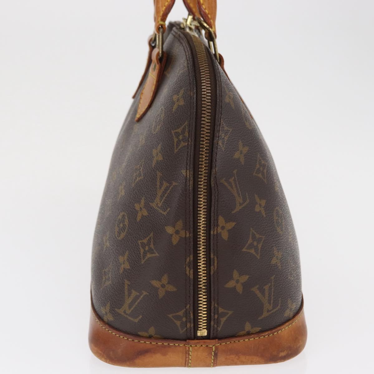 LOUIS VUITTON Monogram Alma Hand Bag M51130 LV Auth 164067