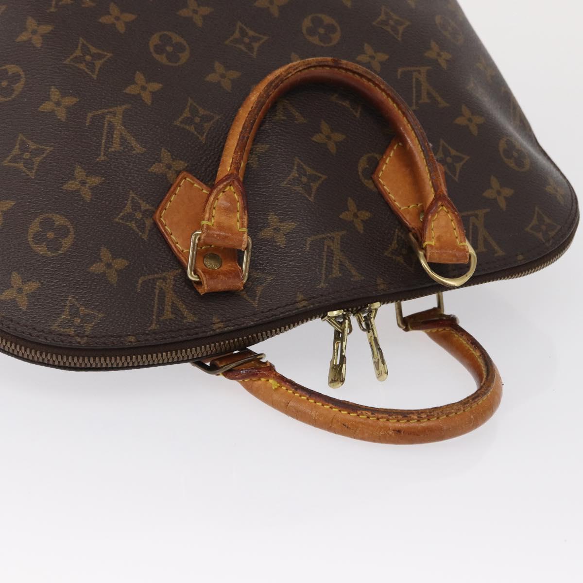 LOUIS VUITTON Monogram Alma Hand Bag M51130 LV Auth 164067
