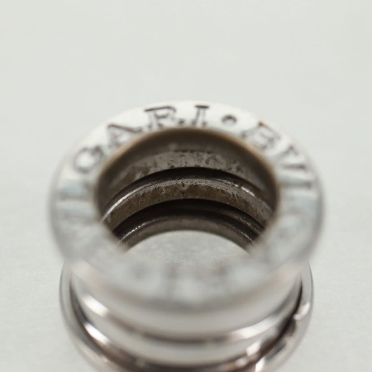 BVLGARI B.zero1 Pendant Head K18WG 750 Silver tone CN851448 Auth 164093SM