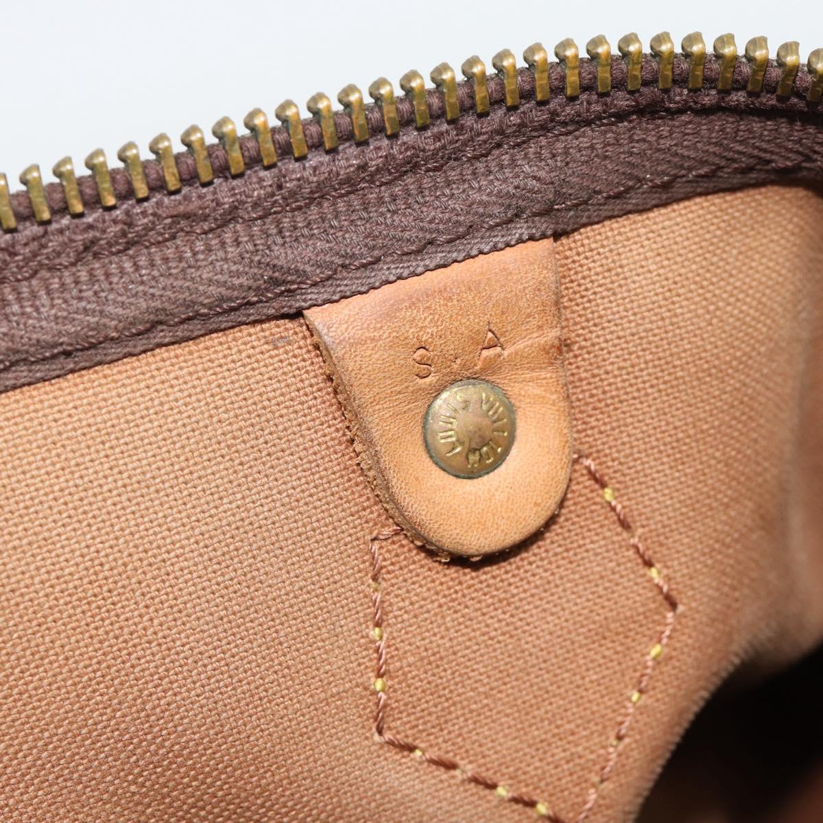 LOUIS VUITTON Monogram Speedy 30 Hand Bag M41526 LV Auth 164106