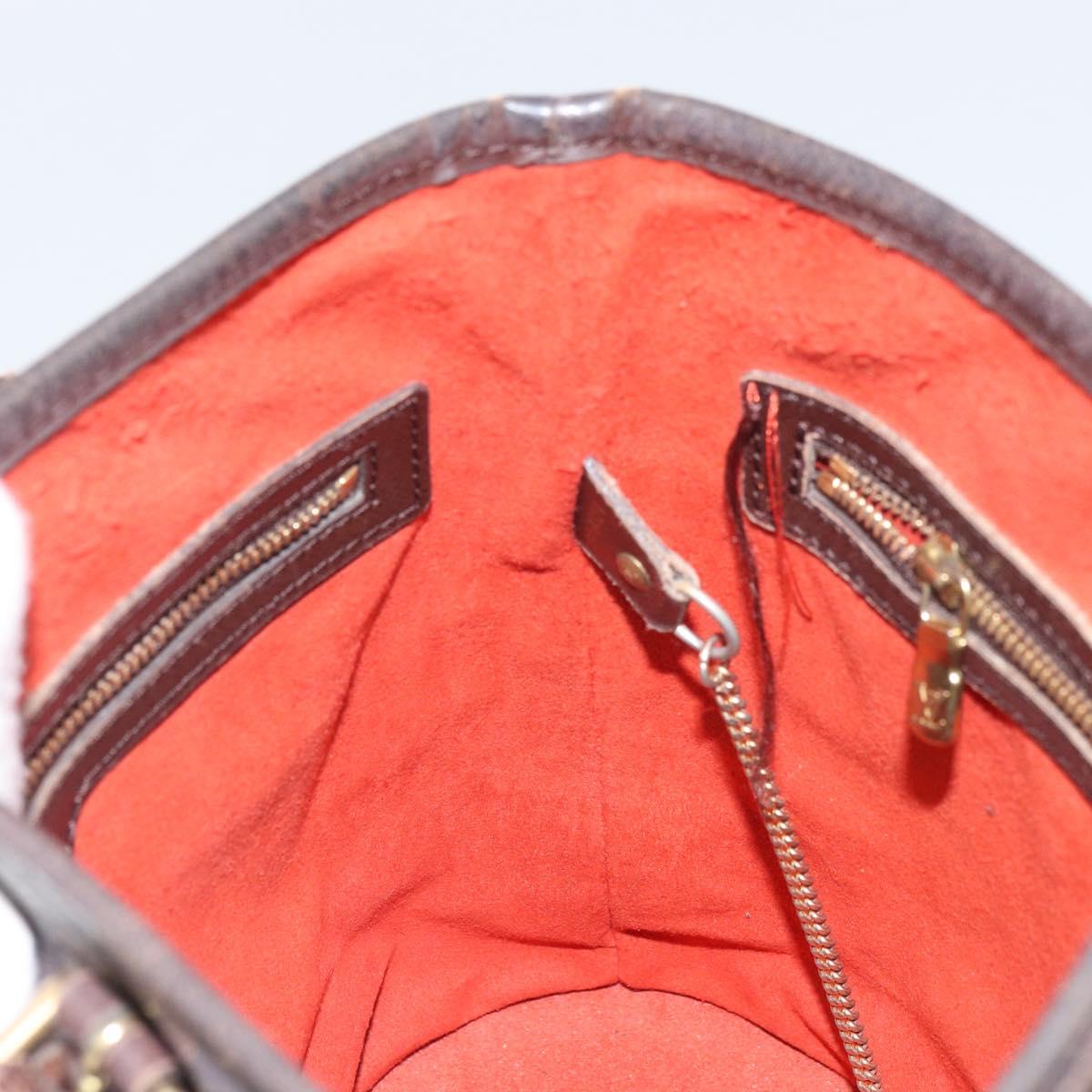LOUIS VUITTON Damier Ebene Marais Shoulder Bag N42240 LV Auth 164110