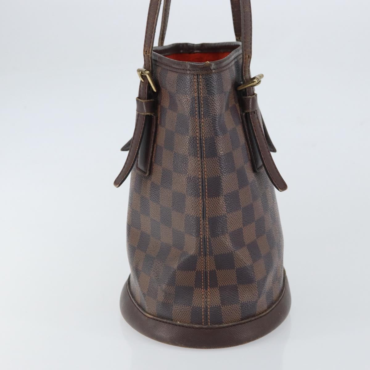 LOUIS VUITTON Damier Ebene Marais Shoulder Bag N42240 LV Auth 164110