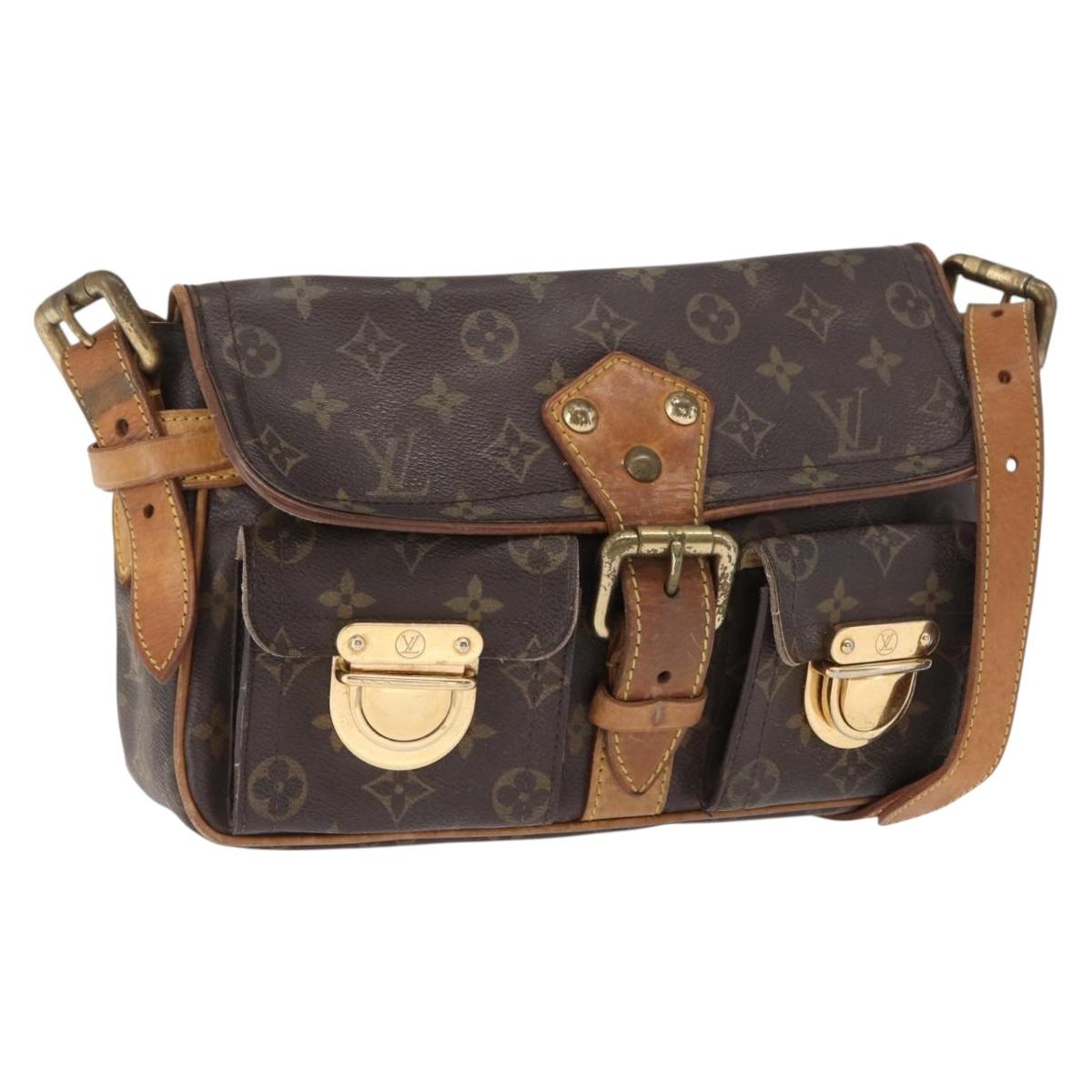 LOUIS VUITTON Monogram Hudson PM Shoulder Bag M40027 LV Auth 164131