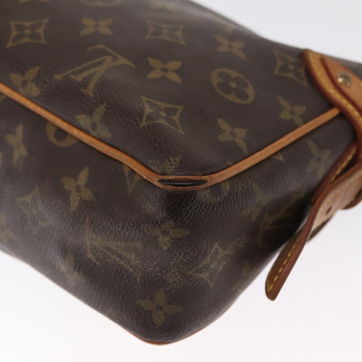 LOUIS VUITTON Monogram Hudson PM Shoulder Bag M40027 LV Auth 164131