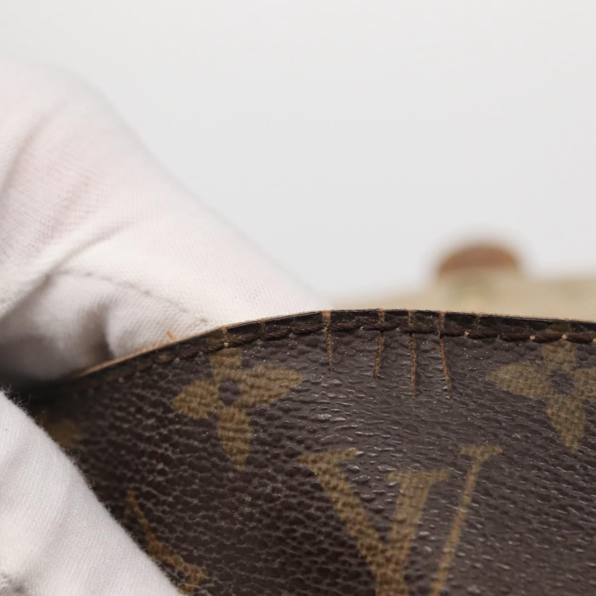 LOUIS VUITTON Monogram Hudson PM Shoulder Bag M40027 LV Auth 164131