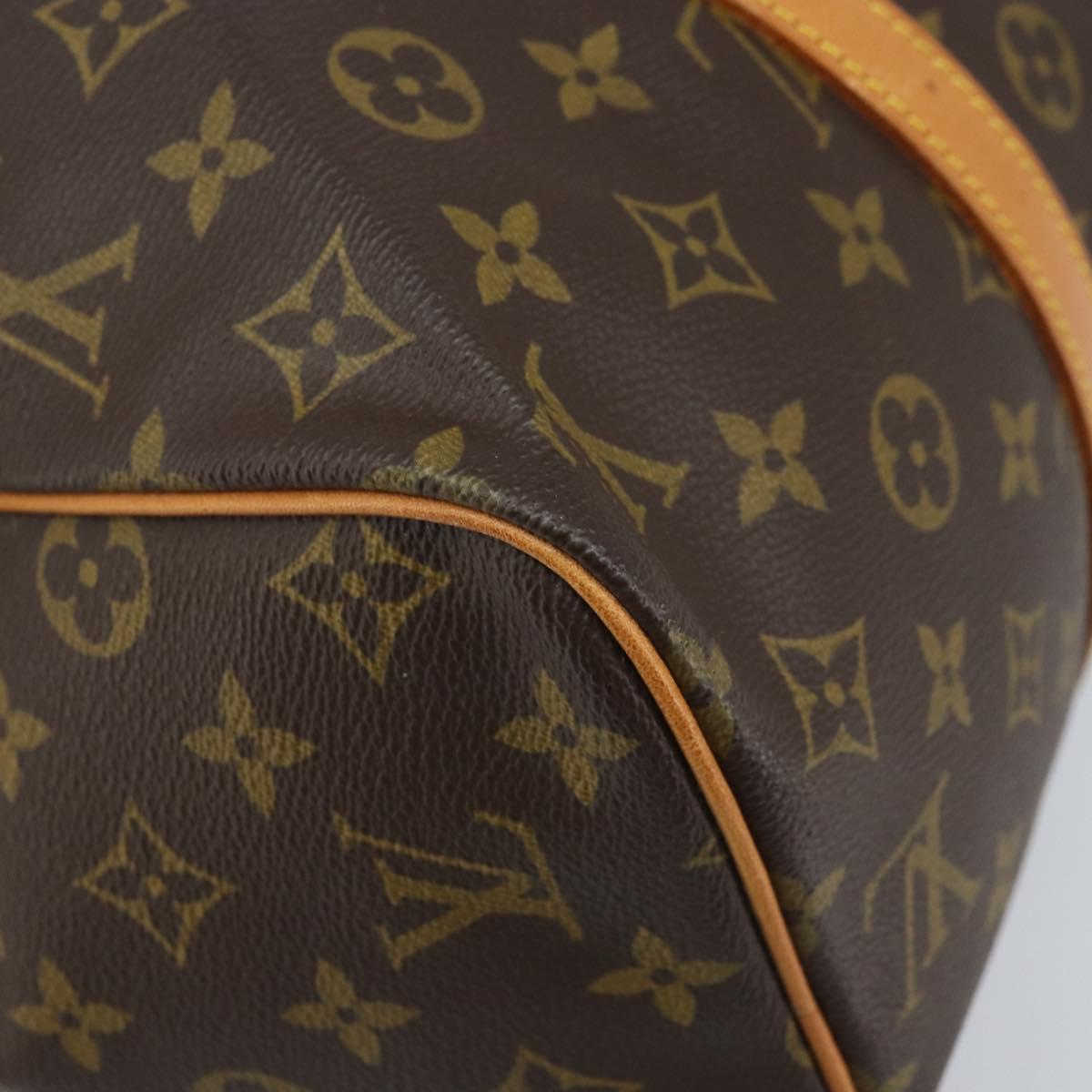 LOUIS VUITTON Monogram Sac Souple 35 Boston Bag M41626 LV Auth 164133