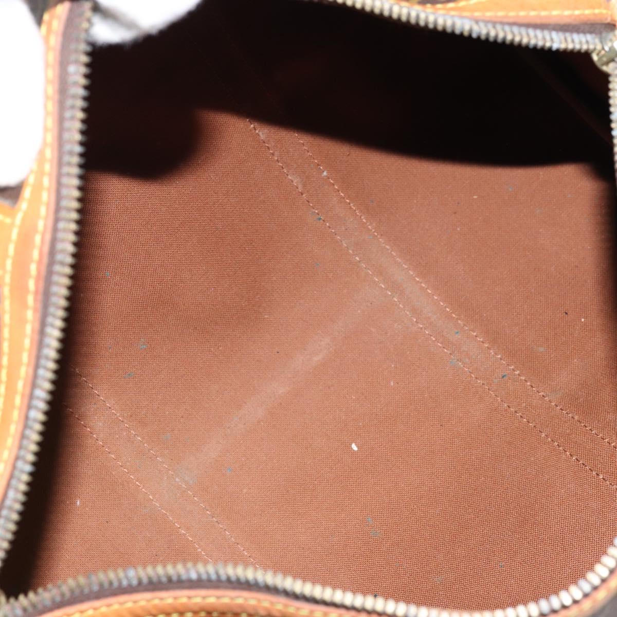 LOUIS VUITTON Monogram Sac Souple 35 Boston Bag M41626 LV Auth 164133