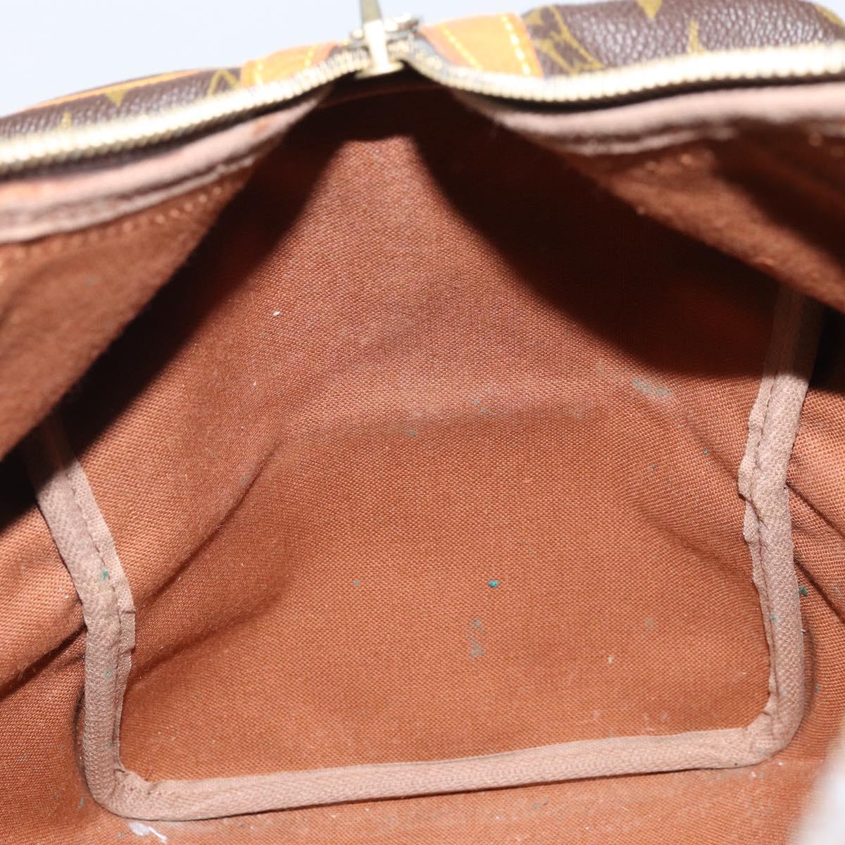 LOUIS VUITTON Monogram Sac Souple 35 Boston Bag M41626 LV Auth 164133