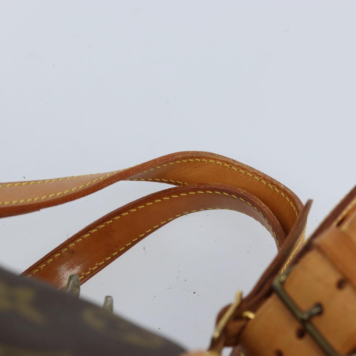 LOUIS VUITTON Monogram Sac Souple 35 Boston Bag M41626 LV Auth 164133