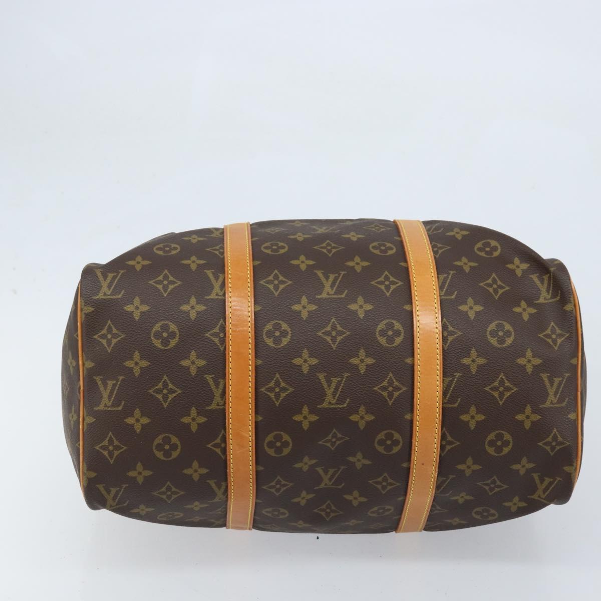 LOUIS VUITTON Monogram Sac Souple 35 Boston Bag M41626 LV Auth 164133