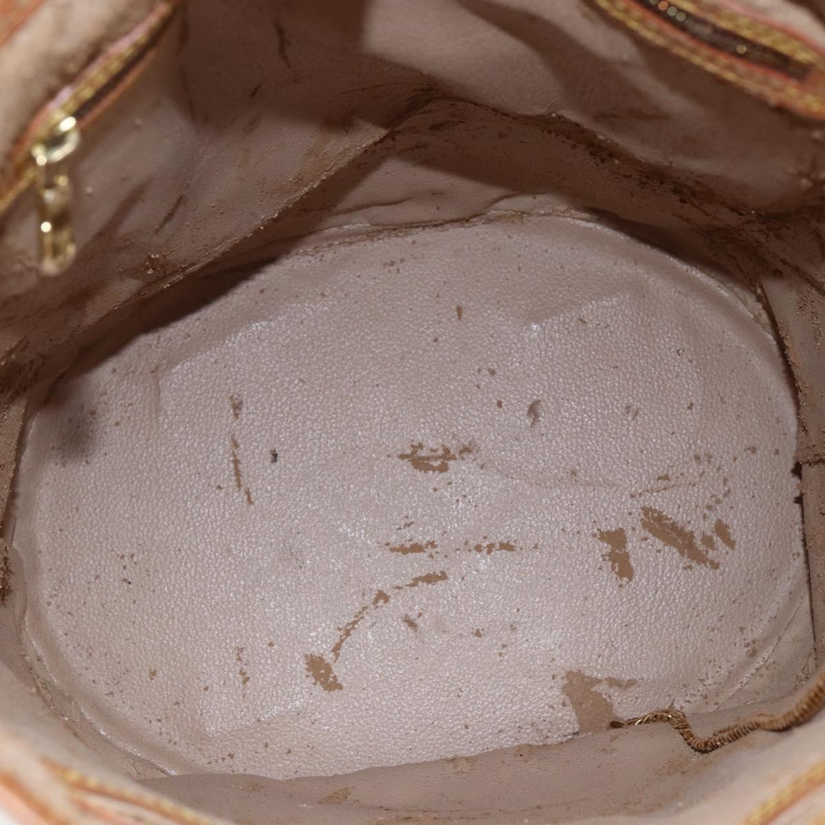 LOUIS VUITTON Monogram Bucket GM Shoulder Bag M42236 LV Auth 164141