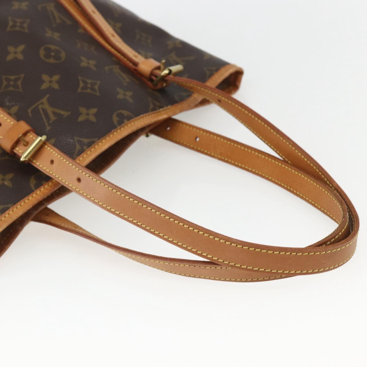 LOUIS VUITTON Monogram Bucket GM Shoulder Bag M42236 LV Auth 164141